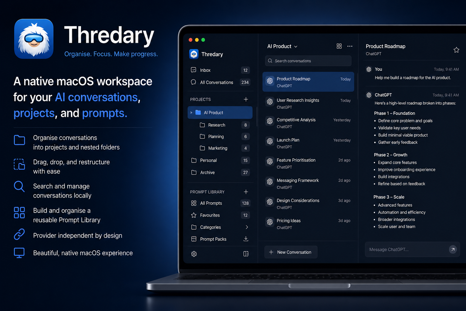 Thredary The AI workbench